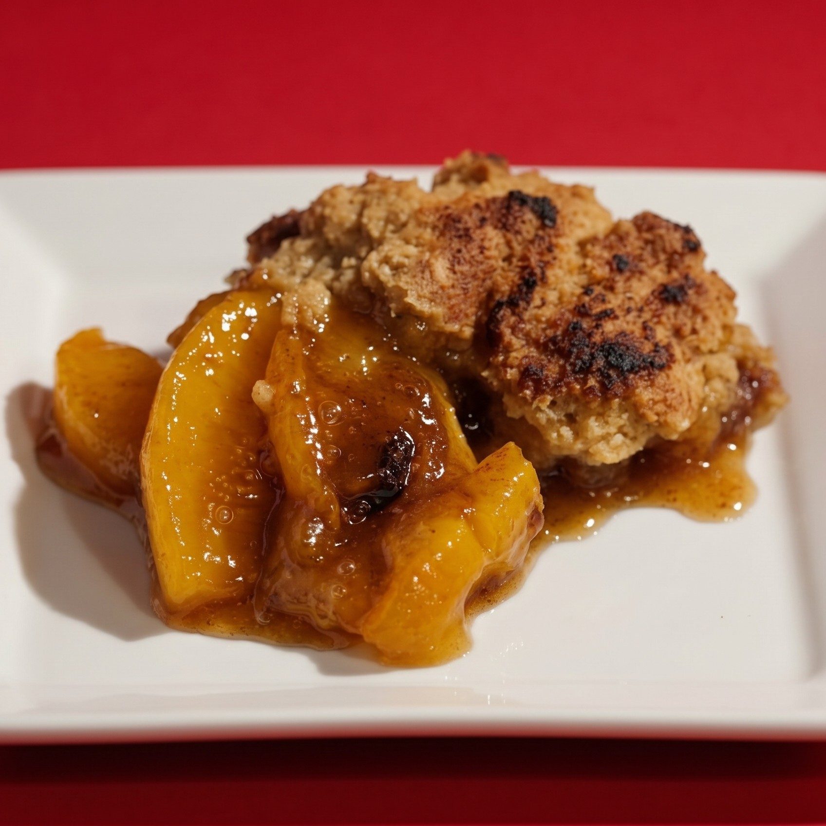 Peach Cobbler.