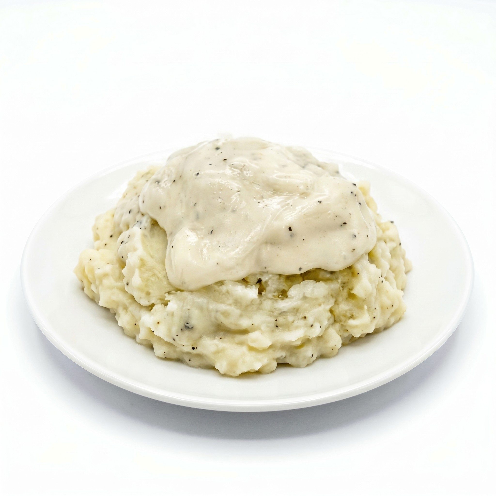 Mashed Potato with Gravy.